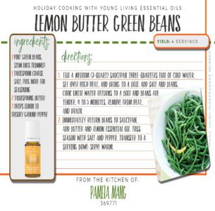 Lemon Butter Green Beans
